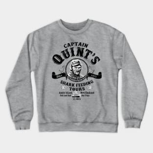 Quint Shark Feeding Tour Lts Crewneck Sweatshirt